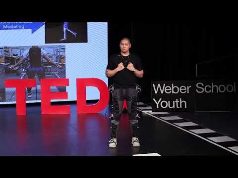 Merging AI and human physiology to control wearable robotics | Aaron Young | TEDxWeber School Youth