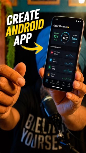 How to build android app with Google AI Studio #googleai #googleaistudio #androidapp #geminiflash