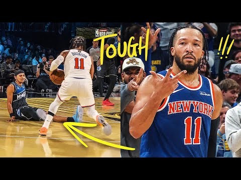 It Gets SPOOKY Guarding Jalen Brunson 😳 | Top Handles of the 2025-26 Season