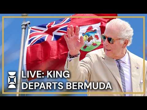 WATCH: King Charles departs Bermuda after historic royal first