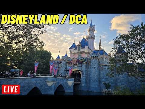 🔴Live Disneyland and DCA resort Sunday for rides, shows and everything else 10/18/2026