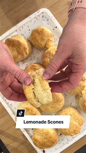 Lemonade Scones Recipe – 3 Ingredient Easy Homemade Scones