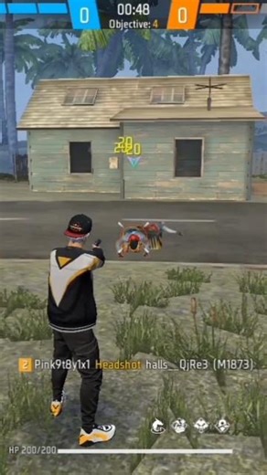 Free Fire MAX Pro Player Gameplay 🎮 1v4 Clutch 😎