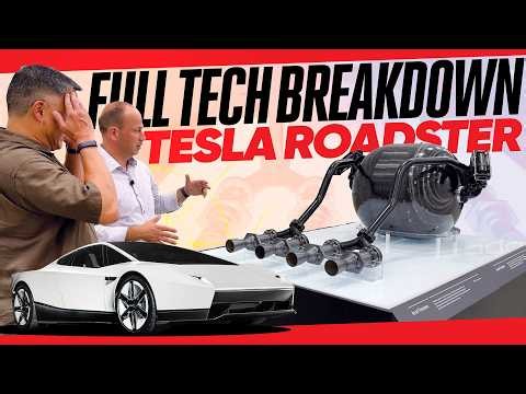 Inside Tesla’s 2028 Roadster: 1,500 HP, Fan Downforce and Rocket Thrusters?