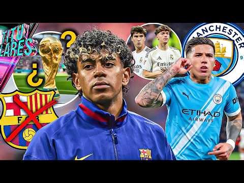 Oficial: Lamine se despide ¿Llega al Mundial? | ¿Y los canteranos del Madrid? | City va x Enzo