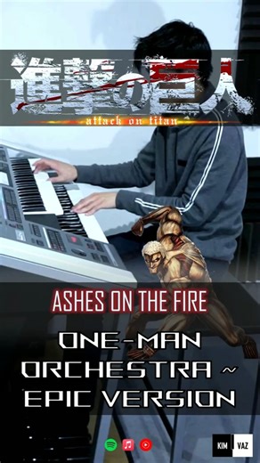 Attack on Titan - Ashes on The Fire | One-Man Orchestra | Epic Version!