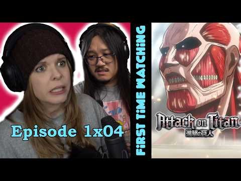 Attack on Titan S1E04 進撃の巨人 | Canadian First Time Watching | Anime Reaction | Review | Commentary