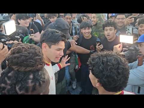 Ryan Garcia breaks up NEAR FIGHT with fan vs Oblivion live on stream!