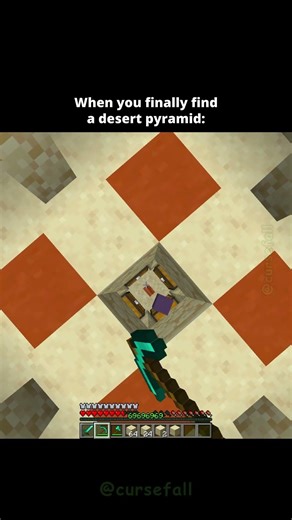 Minecraft Desert Temple Meme
