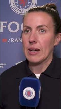Leanne Crichton reflects to her side against Motherwell