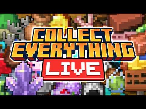 Let's Collect EVERYTHING In Minecraft Together LIVE COME JOIN | !ip / !mod