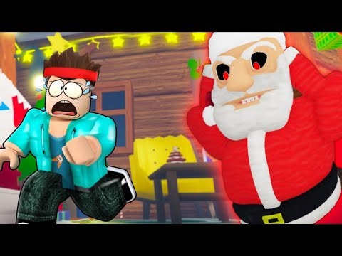 Escape EVIL SANTA CLAUS Obby! | Christmas in Roblox