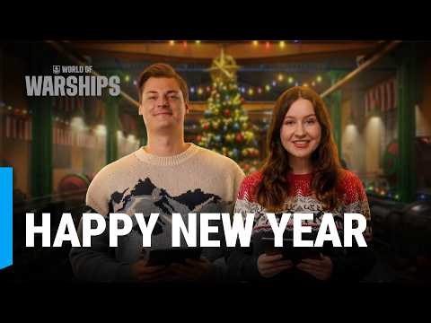 Happy New Year 2026 from the World of Warships Team!