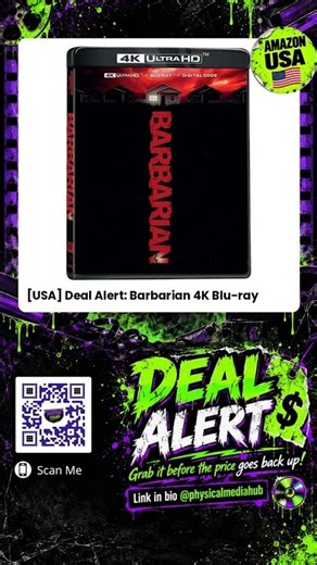 Deal Alert: Barbarian 4K Blu-ray