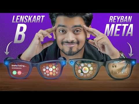B by Lenskart vs Ray-Ban Meta 🔥 Camera, AI, Battery & Real-Life Test