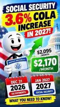 🚨 Social Security COLA 2027: What's Changing?