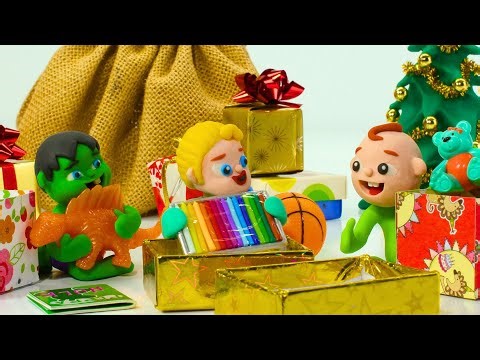 Christmas Present Opening! ★ Stop Motion Cartoons