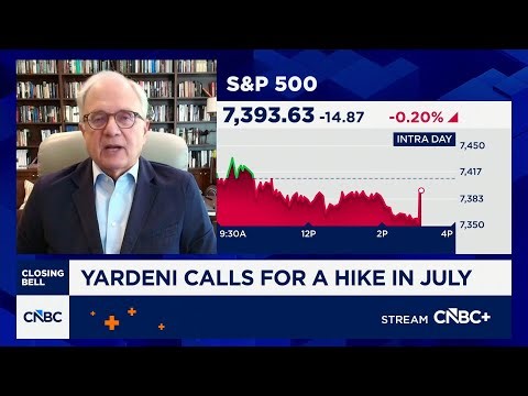 Why Ed Yardeni is expecting an interest rate hike in July