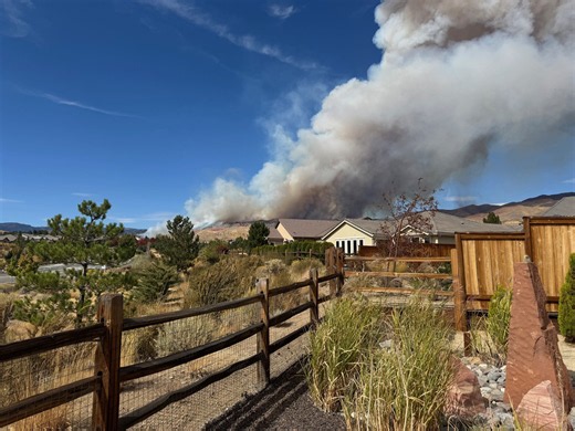 Forward progress of Bull Fire stopped, remains at 1,529 acres, 40% contained