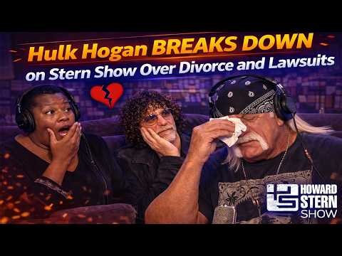 Hulk Hogan BREAKS DOWN on Stern Show Over Divorce and Lawsuits😳🔥 - Howard Stern Show