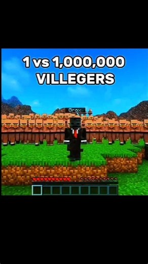 Grox vs 1,000,000 Villagers