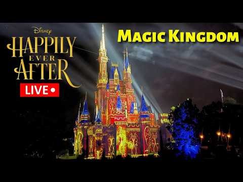🔴LIVE🔴 MAGIC KINGDOM: Rides, Fireworks, Parade | Walt Disney World 4K