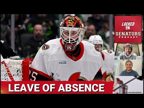 Linus Ullmark Granted Leave Of Absence + Ottawa Senators vs Columbus Blue Jackets Game Day Preview