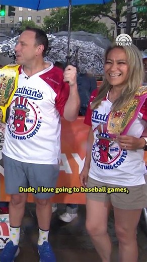 Joey Chestnut and Miki Sudo Love Hot Dogs Year Round