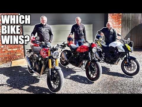 Honda CB500 Hornet vs Triumph Speed 400 vs Royal Enfield Guerrilla 450 Apex - Which Would We Buy?