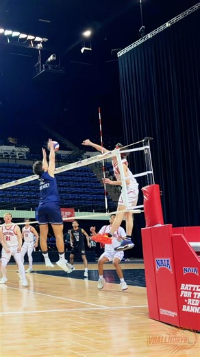 5th Set. 2-2. One of the Best NAIA Rallies 🤯🏐