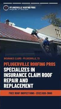 Insurance Claim Roof Replacement Pflugerville TX | How It Works | Pflugerville Roofing Pros #roofer