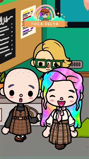 bald girl becomes famous hairdresser🥰 | Toca Life World |Toca Sad Story | Toca Boca