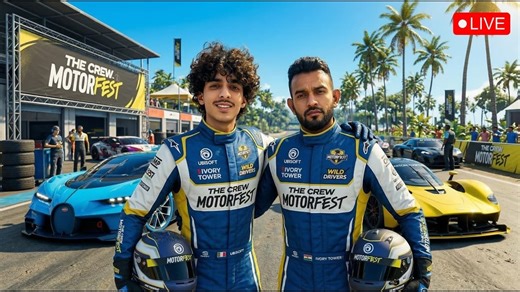 🔴 LIVE|සිත්යාය මත අපේ මල් යාය යලි පිපේ🩸|crew motorfest