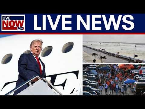 LIVE NOW: Trump heads to Knoxville, Fall Nor'easter, Tracking Nolo, US-Iran war, College kickoff now