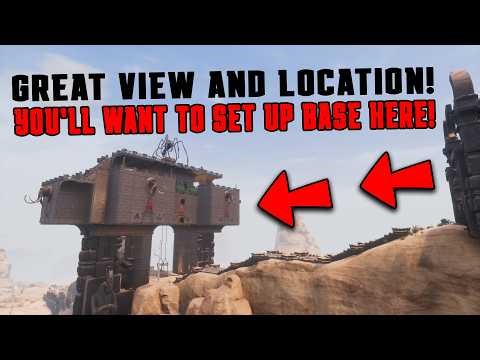Great View and Location! | You'll Want to Set Up Base Here! | Conan Exiles