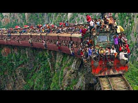 Impossible Place | World's Most Dangerous Railway Roads That Shouldn't Exist | 4K Travel Documentary