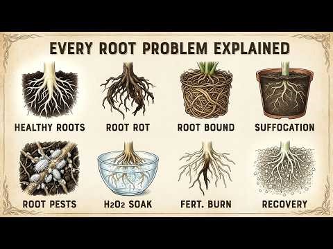 Every Root Problem Explained (Root Rot, Bound Roots, Damaged Roots & How to Save Your Plant)