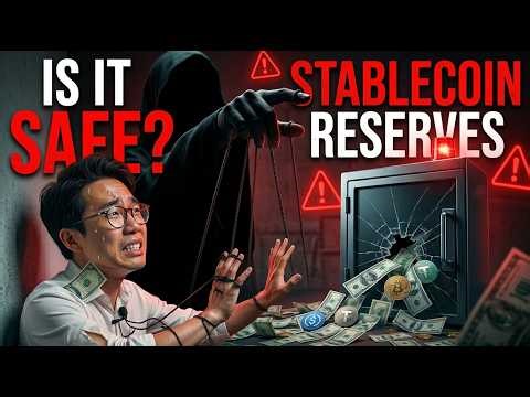 Crypto Stablecoin Reserves EXPOSED – How Exchanges Back Your Money (Safe or Risky?