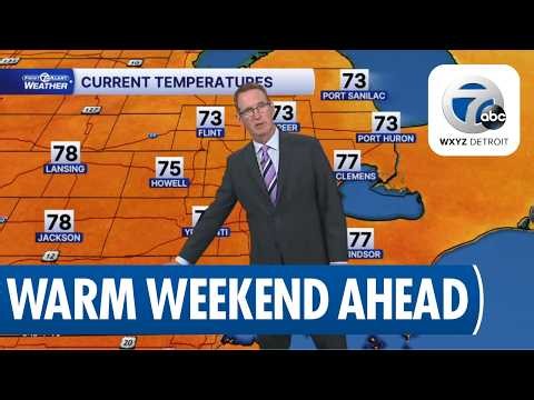 Weekend Weather Forecast for Detroit Metro Area