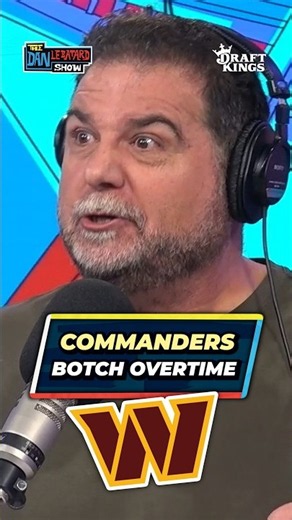 Commanders COMPLETELY MISMANAGE Overtime Against Giants