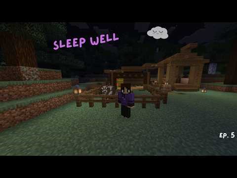 Fall asleep while I play Minecraft | building a house for my cows | chill longplay (no commentary)