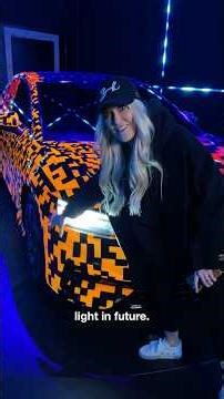 Volkswagen ID.7 Glow Paint Technology! 🎨 #cars #paint #future