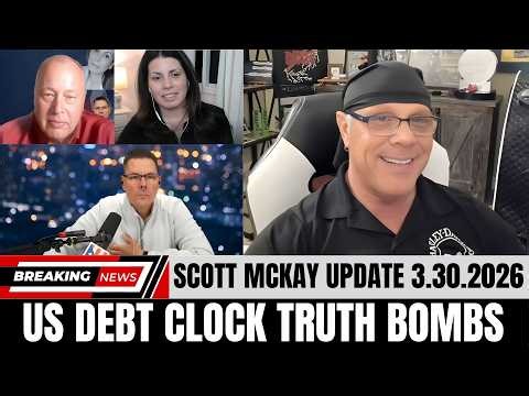 Scott McKay ✝️ US Debt Clock Truth Bombs - The Secrets Are Now Being Revealed