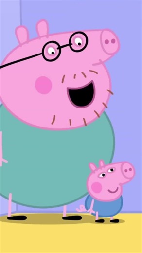 Peppa & George Learn About GROWING UP! 📏 #peppapig #shorts