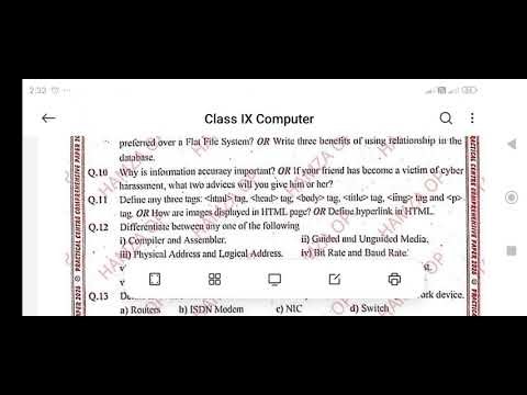 Class 9 Computer Studies | Practical Centre | Comprehensive Paper 2026 | @CSC1232 