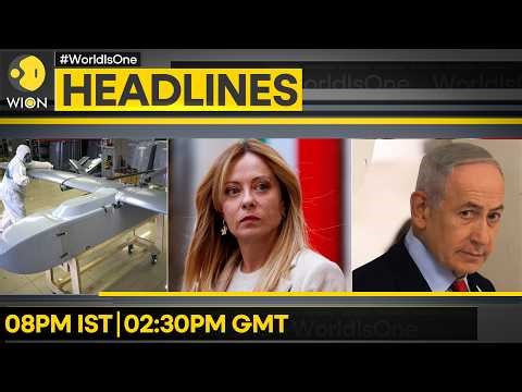 Ukraine Showcases Long-Range Drone | Meloni in Modena To Meet Car Incident Victims | WION HEADLINES
