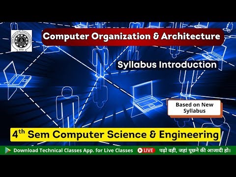 Computer Organization & Architecture || (Syllabus Introduction) || Polytechnic 4th Semester CSE