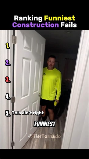 Ranking funniest construction fails