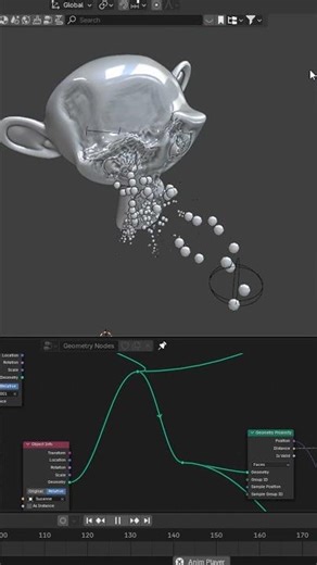 Procedural Fire & Particles | Simulation Nodes in Blender
