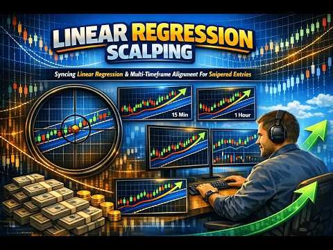 LINEAR REGRESSION SCALPING: Syncing Linear Regression & Multi-Timeframe Data For Snipered Entries